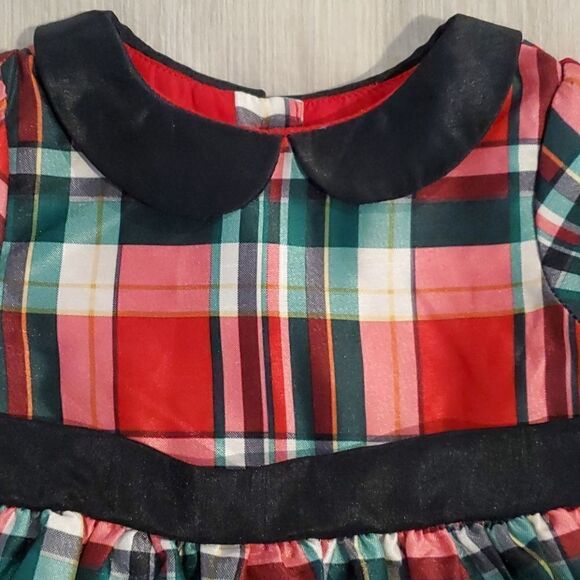 Infant Winter Holiday Dress - Picture 3 of 6